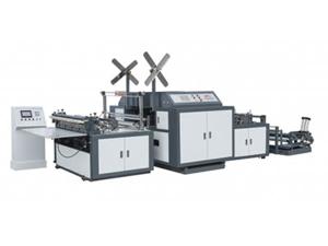   Non-woven Fabric Cutting and Handle Welding Machine, WFB-HD1200 